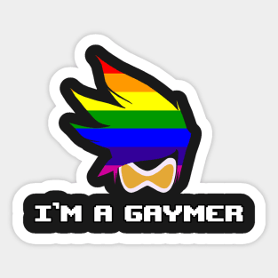 I'm a Gaymer - Overwatch Tracer Sticker